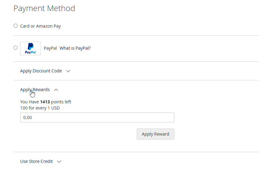 How do I use reward points? – Blauparts